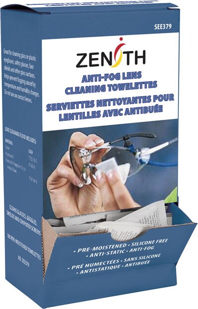 Anti-Fog Lens Cleaning Towelettes #SEE37900000