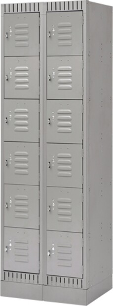 Casiers en acier, 1 niveaux, démonté #TQ0FL401000 Casiers en acier, 1 niveaux, démonté #TQ0FL401000