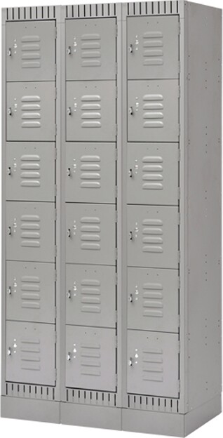 Casiers en acier, 1 niveaux, démonté #TQ0FL402000 Casiers en acier, 1 niveaux, démonté #TQ0FL402000