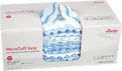 Disposable Microfiber Wipes MicroTuff Easy #MR162718000