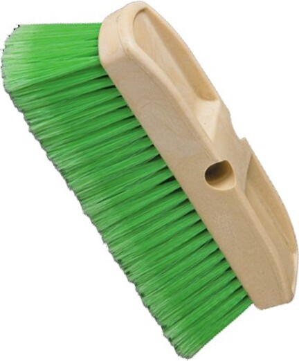 Vehicle brush with green flagged fill 10" #MR134438000 Vehicle brush with green flagged fill 10" #MR134438000