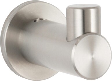 Single Stainless Steel Bathroom Coat Hook #BO009542000