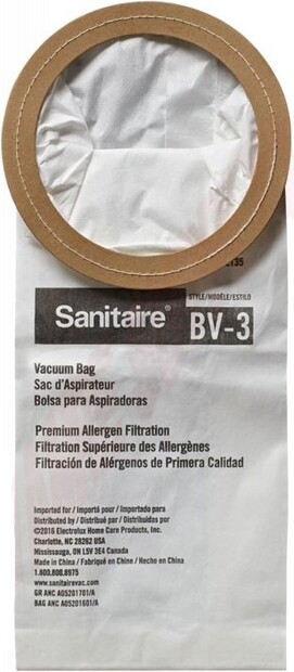 Sacs d'aspirateur en papier Premium BV-3 #SC062135000