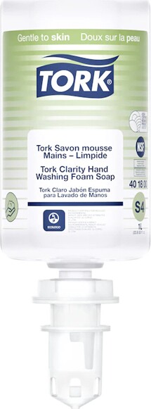 TORK CLARITY Hand Washing Foam Soap #SC401800000