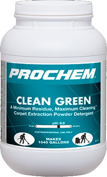 CLEAN GREEN, Détergent en poudre pour tapis #CS114335000