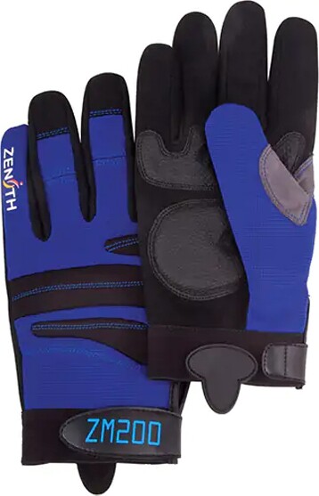 ZM200 Mechanic Gloves, Synthetic Palm #TQSEB051000