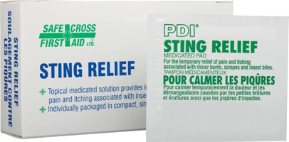 After Bite Sting Relief Swabs #TQSAY504000