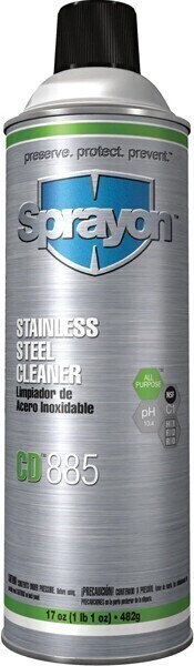 Nettoyant pour acier inoxydable Sprayon #TQ0AA202000 Nettoyant pour acier inoxydable Sprayon #TQ0AA202000