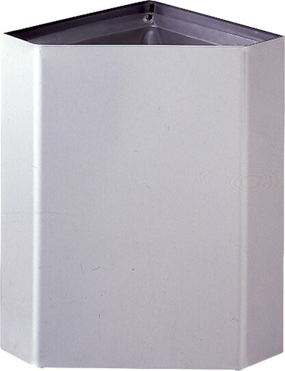 B-268 Wall Mounted Corner Waste Receptacle 13 Gal #BO000268000 B-268 Wall Mounted Corner Waste Receptacle 13 Gal #BO000268000