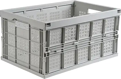 Bacs repliables en plastique Gris #TQ0CF326000 Bacs repliables en plastique Gris #TQ0CF326000