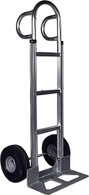 Knocked Down Hand Truck, P-Handle Handle, Aluminum, 500 lb #TQ0MA268000