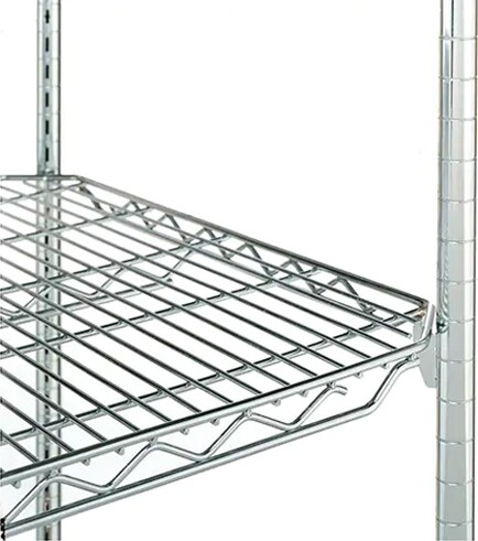 Adjustable Shelving Unit Qwikslot, 4 Tiers #TQ0RG803000