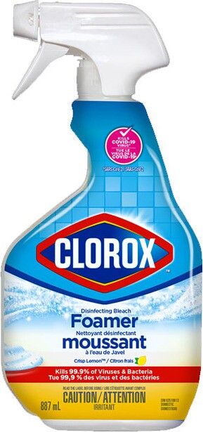 CLOROX Disinfecting Bleach Foamer Cleaner #CL001397000
