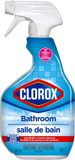 CLOROX Nettoyant désinfectant pour salle de bain #CL001005000