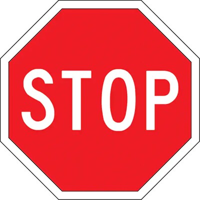 Enseigne "Arrêt / Stop" bilingue #TQSAZ779000 Enseigne "Arrêt / Stop" bilingue #TQSAZ779000