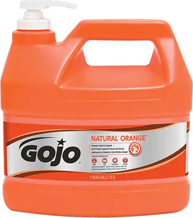 Nettoyant abrasif pour les mains Natural Orange #GJ000955000 Nettoyant abrasif pour les mains Natural Orange #GJ000955000