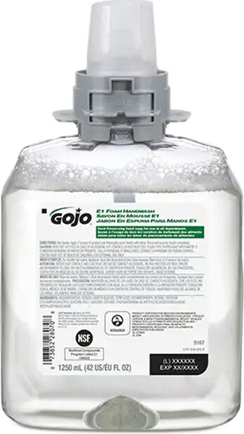 GOJO Green Certified Foam Hand Cleaner #GJ005167000 GOJO Green Certified Foam Hand Cleaner #GJ005167000