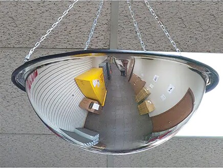 Miroir de sécurité suspendu dôme, 360 degrée #TQSEJ878000