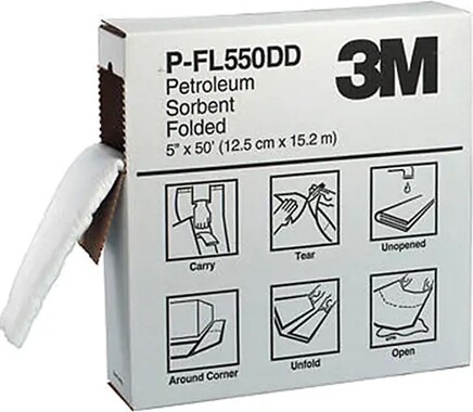 Folded Sorbents in Box, 5" x 50' #3MPFL550DD0