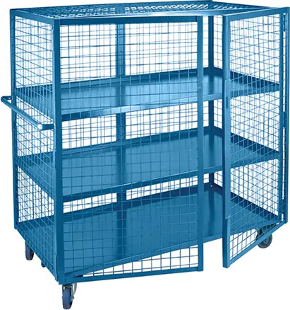 3 Shelves Wire Mesh Cart #TQ0ML253000