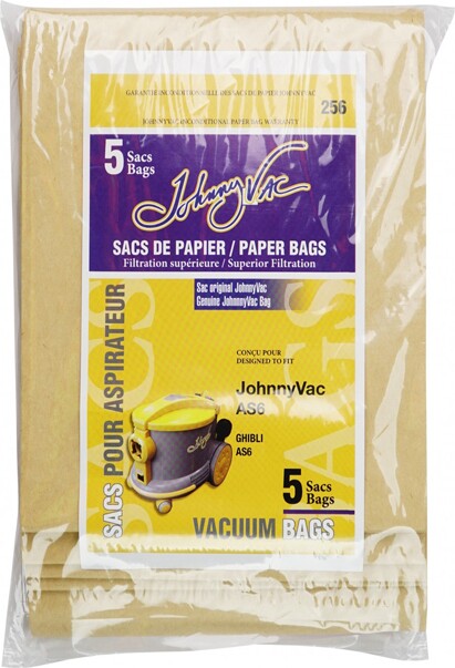 Sac en papier pour aspirateur Johnny Vac AS6 #JV000256000