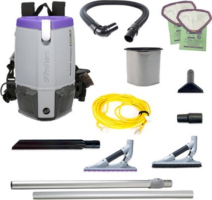 Back Pack Vacuum ProTeam Super Coach 6 #PT107535000