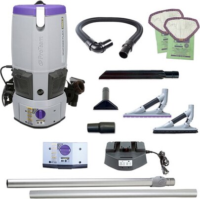 GOFREE FLEX PRO II 12AH Dry Backpack Vacuum with Batteries 6L #PT107645000 GOFREE FLEX PRO II 12AH Dry Backpack Vacuum with Batteries 6L #PT107645000