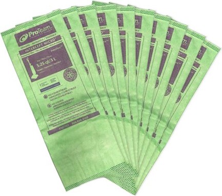 INTERCEPT MICRO Filter Bags for Upright Vacuum FreeFlex #PT107502000 INTERCEPT MICRO Filter Bags for Upright Vacuum FreeFlex #PT107502000