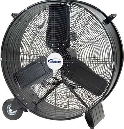 Light Industrial Direct Drive Drum Fans on wheel #TQ0EA286000