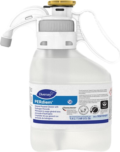 PERDIEM 58 Nettoyant désinfectant tout usage avec Peroxyde d'hydrogène #JH095019481 PERDIEM 58 Nettoyant désinfectant tout usage avec Peroxyde d'hydrogène #JH095019481