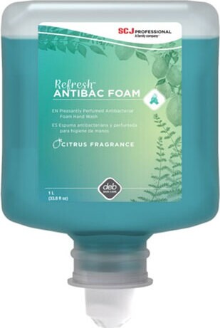 REFRESH ANTIBAC Savon à mains antibactérien en mousse #DBANT1LCA00