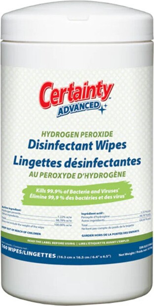 ADVANCED Lingettes désinfectantes avec peroxyde d'hydrogène #IN007616000