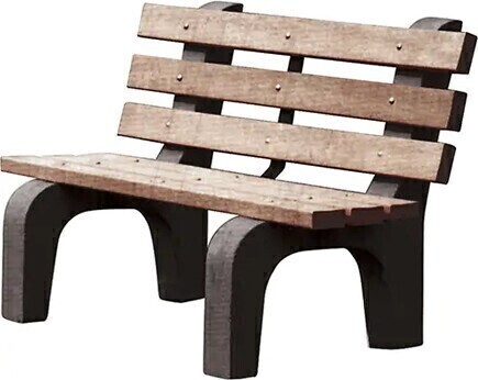 Bancs de parc en plastique recyclé #TQ0ND453000 Bancs de parc en plastique recyclé #TQ0ND453000