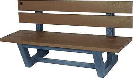 Recycled Plastic Outdoor Park Benches #TQ0NJ025000