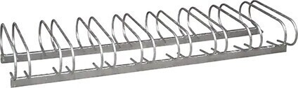 Galvanized Steel Bike Rack for 8 Bicycles #TQ0NJ115000 Galvanized Steel Bike Rack for 8 Bicycles #TQ0NJ115000