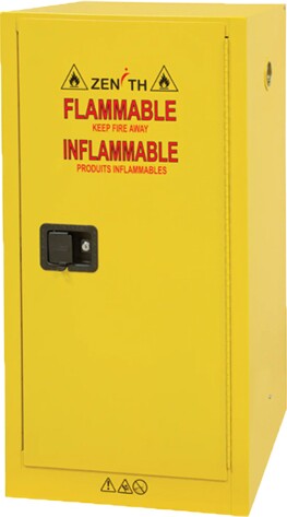 Armoire pour produits inflammables avec porte manuelle #TQSDN643000
