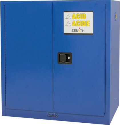 Armoire de rangement pour liquides corrosifs avec porte manuelle #TQSDN654000