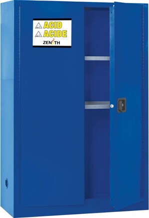 Armoire de rangement pour liquides corrosifs avec porte manuelle #TQSDN655000