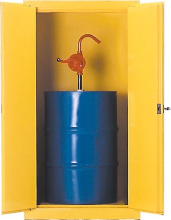 Drum Safety Cabinet, 55 gal #TQ0SA068000