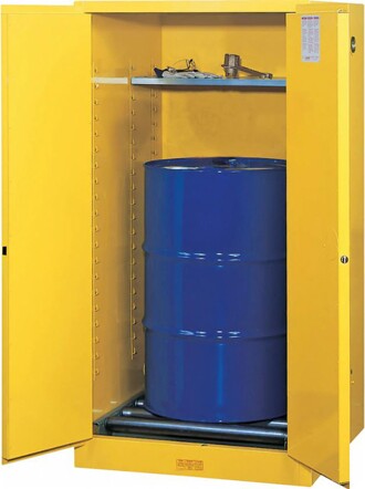Sure-Grip EX Vertical Drum Storage Cabinet, 55 gal #TQSAQ047000 Sure-Grip EX Vertical Drum Storage Cabinet, 55 gal #TQSAQ047000