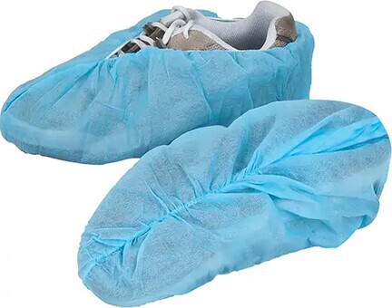Couvre-chaussures en polypropylène bleus #TQ0SEC389000
