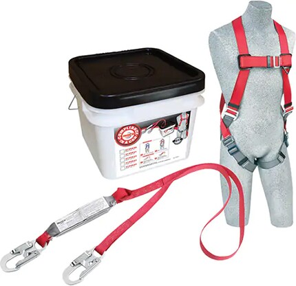 Fall Protection Kit for Roofer with Compliance #TQSEB357000 Fall Protection Kit for Roofer with Compliance #TQSEB357000