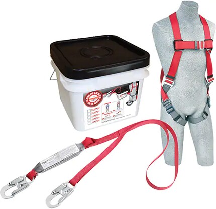 Fall Protection Kit for Roofer with Compliance #TQSEB357000