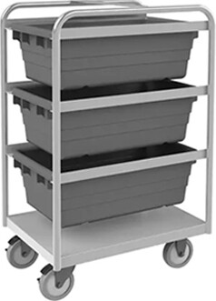 Râtelier mobile en acier inoxydable à deux côtés #TQ0FM028000 Râtelier mobile en acier inoxydable à deux côtés #TQ0FM028000