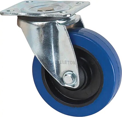 Roue bleu 5" en caoutchouc pour chariot Kleton #TQ0ML337000 Roue bleu 5" en caoutchouc pour chariot Kleton #TQ0ML337000