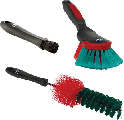 Ensemble de brosses pour l'intérieur et l'extérieur de véhicule #TQFLT311000