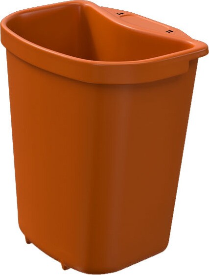 TRISOURCE Corbeille d'appoint pour poubelle de bureau 4L #NI121292ORA