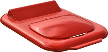 MOBILIA Couvercle pour corbeille à déchets et recyclage #NIMOBCCFROU MOBILIA Couvercle pour corbeille à déchets et recyclage #NIMOBCCFROU