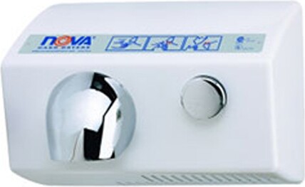 Nova 5, Hand and Hair Dryer with Push Button #NV000112000 Nova 5, Hand and Hair Dryer with Push Button #NV000112000