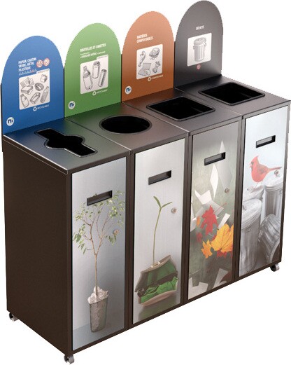 MULTIPLUS 4-Stream Recycling Station 58L #NIMU5804P1NOI MULTIPLUS 4-Stream Recycling Station 58L #NIMU5804P1NOI